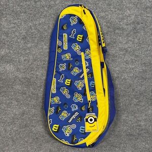 New Wilson Minions V3.0 Team 6 Pk Tennis Racket Bag Blue Yellow Sports